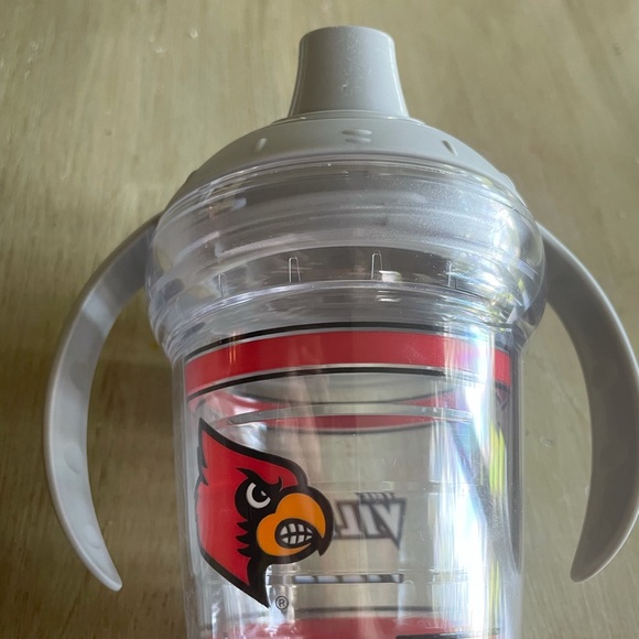 TERVIS My First Sippy Cup University Louisville Cardinals (the Vills) NCAA 6 oz - Picture 2 of 8